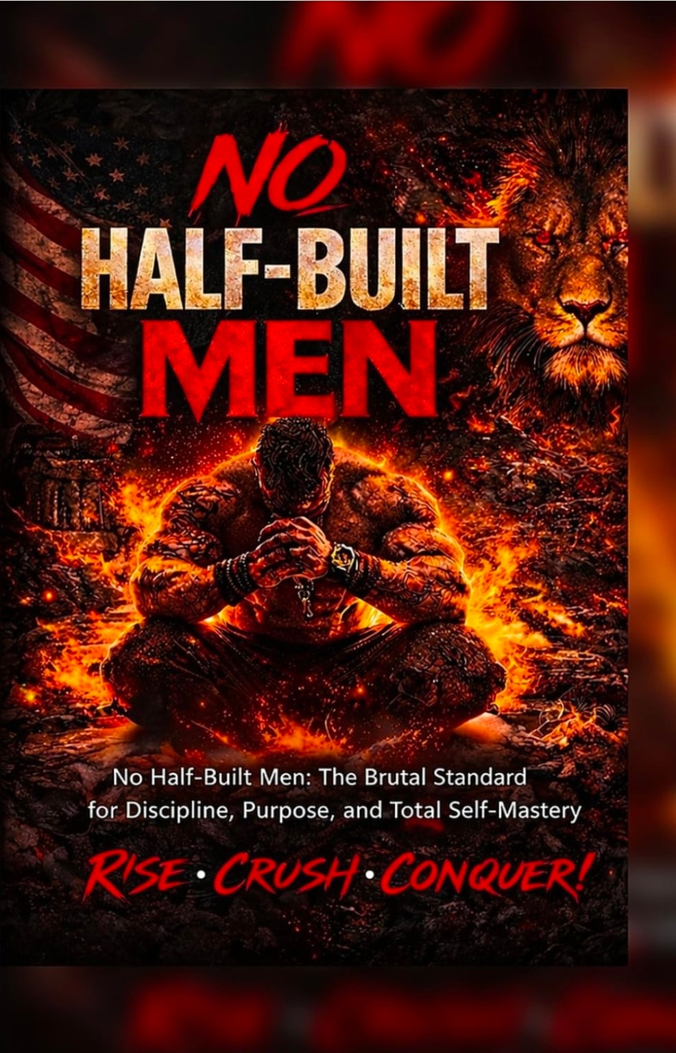 Front cover of NO HALF-BUILT MEN